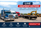 Live Equipment Auctions for Trucks and Trailers