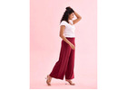 Buy Palazzo Pants for Women for Office and Casual Outfits at Go Colors