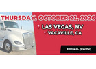 Las Vegas, NV / Vacaville, CA, Oct 2026 Truck Auction