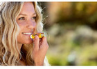 Natural beeswax lip balm