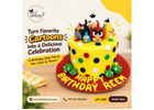 Bring Favorite Cartoon Heroes to Life With a Colorful Birthday Cake