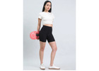 Buy Go Colors Cycling Shorts for Women for Comfort and Style