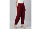 Buy Go Colors Harem Pants for Women for Everyday Comfortable Wear