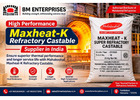 High Performance Maxheat-K Castable Supplier in Delhi NCR