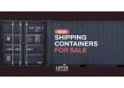 New and used shipping containers for sale