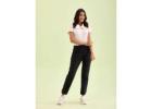 Buy Black Joggers for Women Online - Go Colors