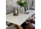 High-quality Concrete Top Dining Table for Sale