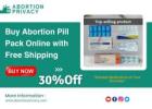 Buy Abortion Pill Pack Online with Free Shipping