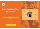 Late Marriage Yoga in Kundali