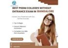 Best PGDM Colleges Without Entrance Exam in Bangalore