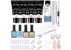 HEMA FREE Poly Nail  Art Extension Kit – Perfect for Salon-Quality Nail Art